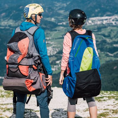 Priprava na polet z jadralnim padalom